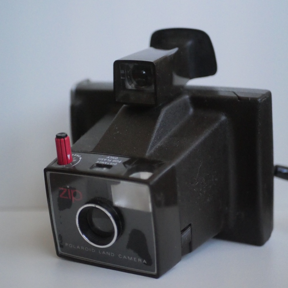 Polaroid Zip Black and Red Land Camera
